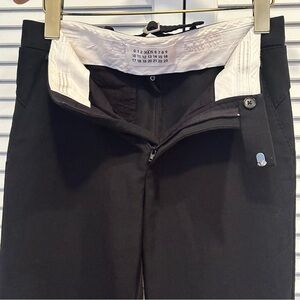 Maison Margiela Black Tuxedo Trousers